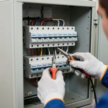 Detailed electrical panel inspection by licensed Las Vegas electrician