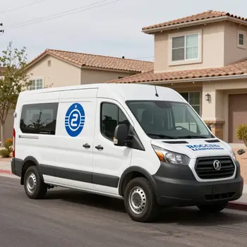 Electrician Las Vegas branded service vehicle for residential and commercial calls
