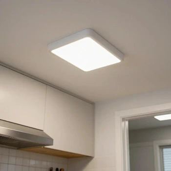 LED recessed lighting installation in Las Vegas home kitchen