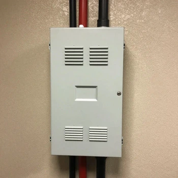 New 200 amp electrical panel after professional upgrade in Las Vegas